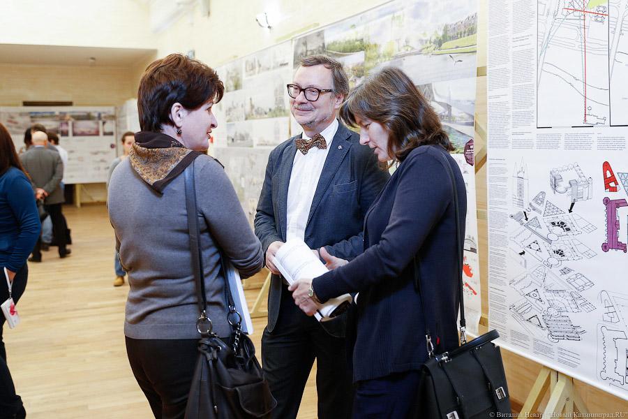 Чемпион по конкурсам: в Калининграде открылась выставка проектов «Пост-замка»