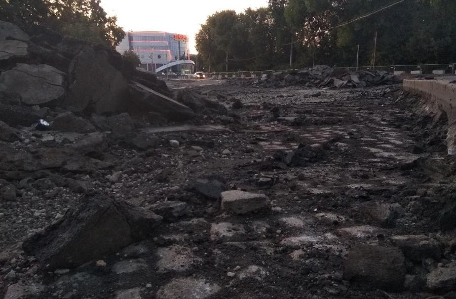 В мэрии уточнили дату начала курсирования рельсобусов из-за ремонта Киевской