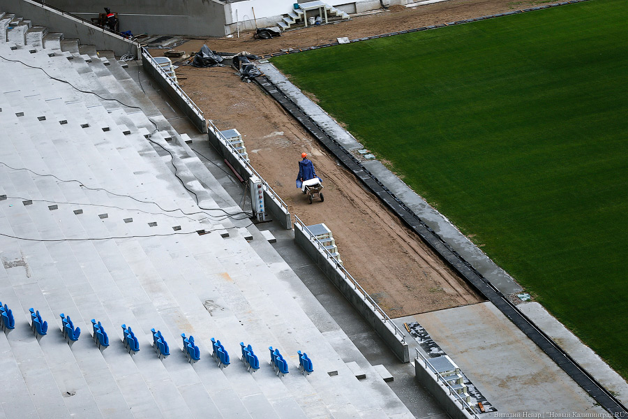 Тонкая настройка: ФИФА проинспектировала строящийся стадион в Калининграде
