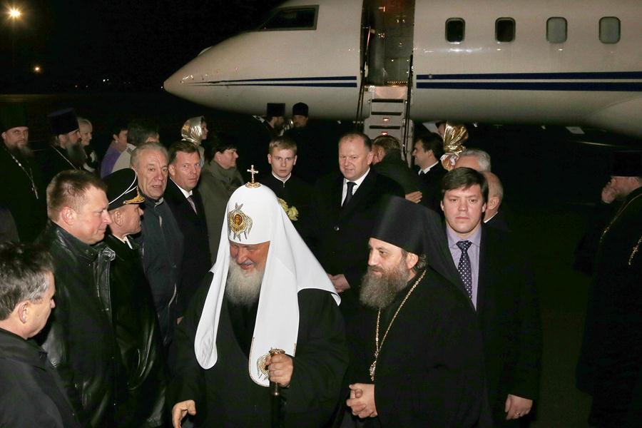 Патриарх Кирилл прибыл в Калининград