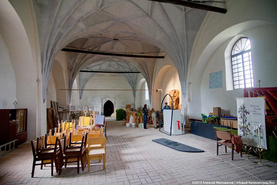 Другой подход: кирху в поселке Тургенево восстанавливают на средства лютеранской общины