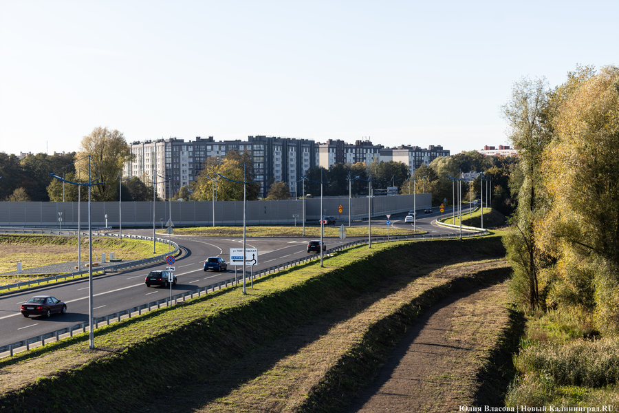 Шесть полос вместо двух: на Северном обходе открыли новый участок (фото)