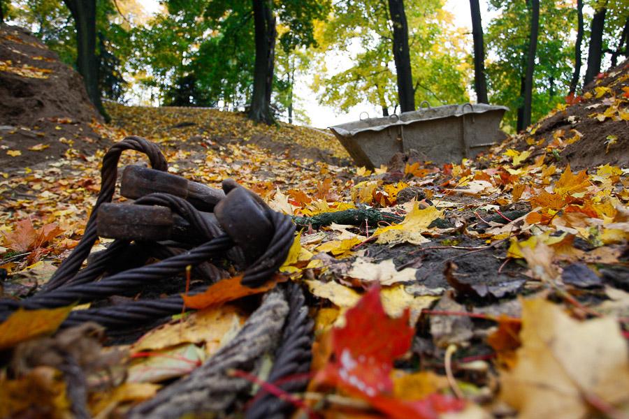 Бессель с ними: основание холма, где была Кенигсбергская обсерватория, срыли экскаваторы