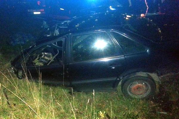 В Зеленоградском районе «Фольксваген» врезался в дерево, двое погибли (фото)