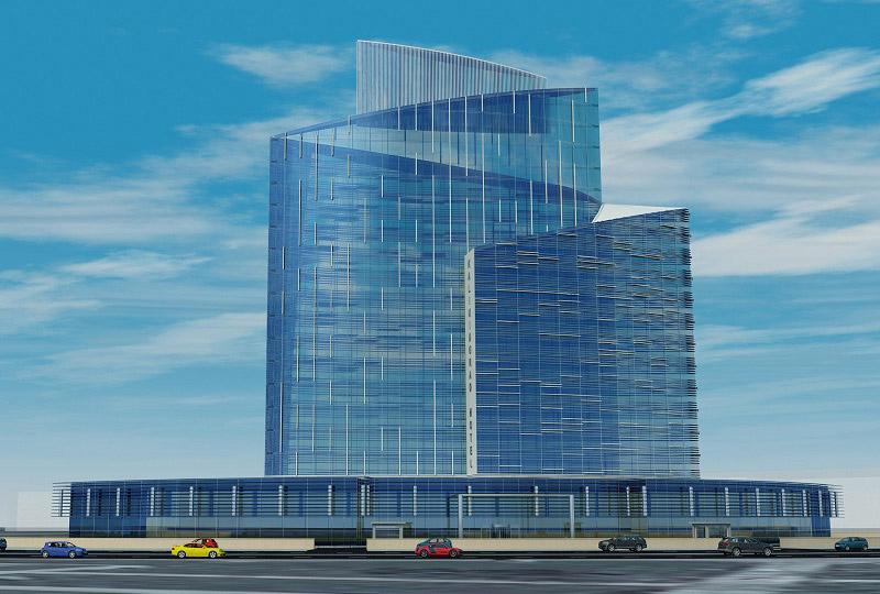 Ярошук подписал в Каннах протокол о возведении гостиницы 5* возле загса (эскизы)