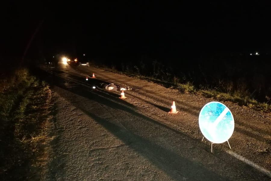 Под Правдинском неизвестный водитель насмерть сбил мужчину и скрылся (фото)