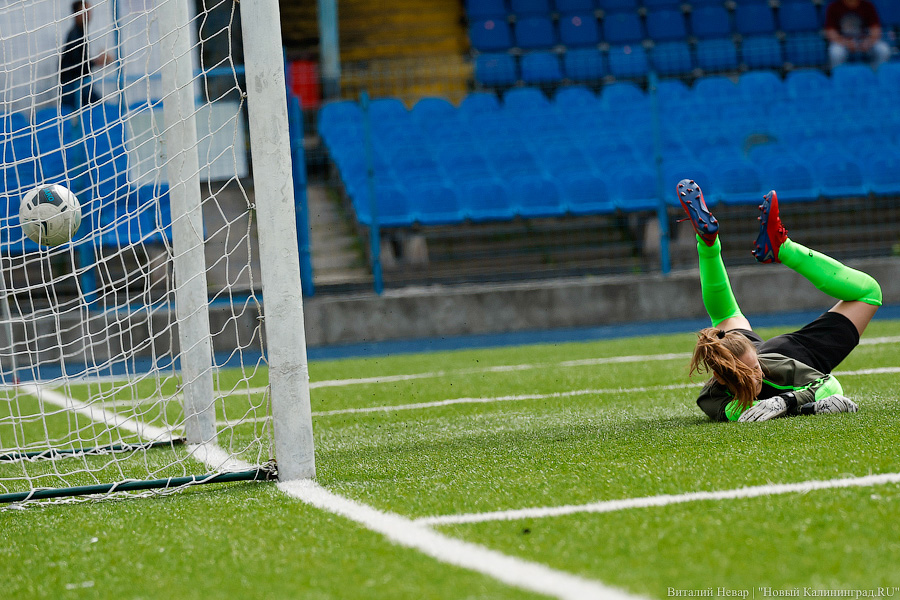 Голкиперка, форвардка: женская «Балтика» дебютировала на Кубке России (фото)