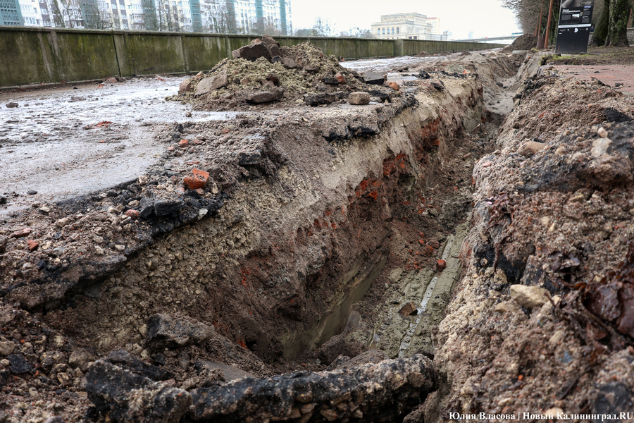 Руины Кнайпхофа: как проходит подготовка к благоустройству острова Канта (фото)