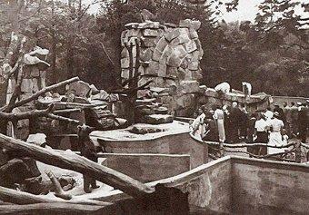 Медвежатник в 30-е гг. Фото предоставлено зоопарком