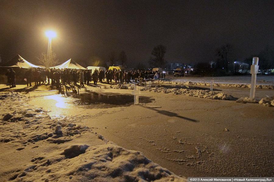 «Господь в лице губернатора»: крещенские купания в Черняховске