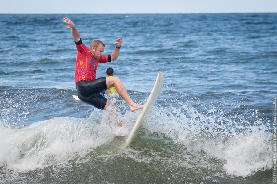 12 августа 2014: Чемпионат России по сёрфингу в Зеленоградске
