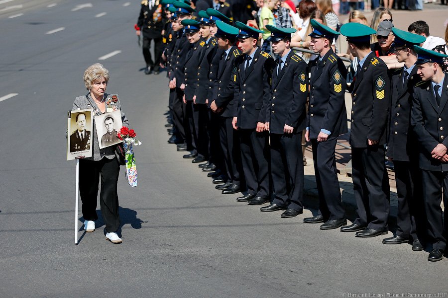 С памятью в сердце: шествие «Бессмертного полка» в Калининграде (фото)