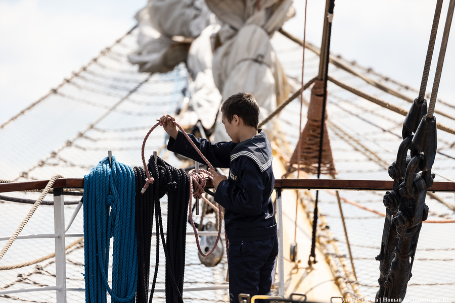 Верёвки, мачты, моряки: в Калининграде открылся фестиваль «Паруса Мира» (фото)