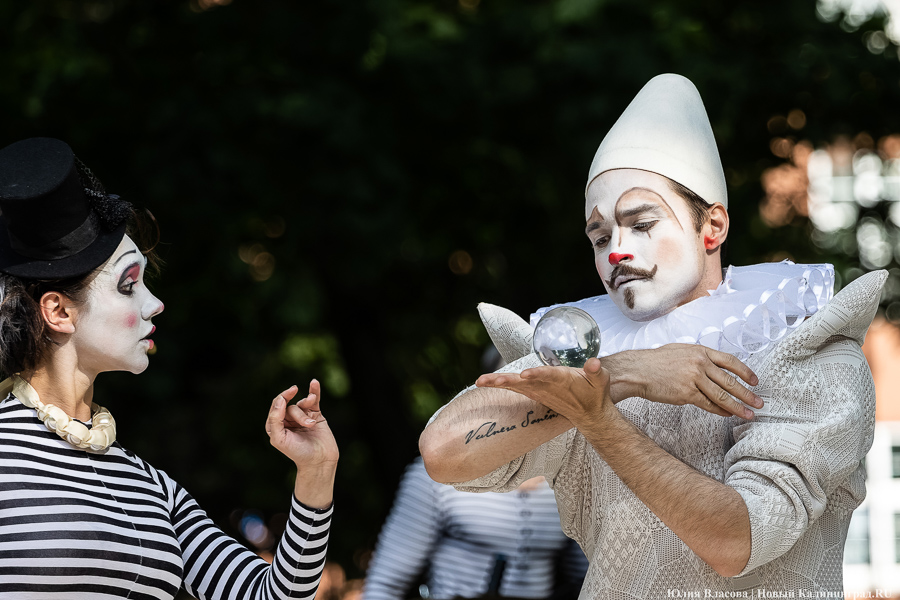 Это просто цирк какой-то: фестиваль «Башня» запустил уличную программу на «Балтике» (фото)
