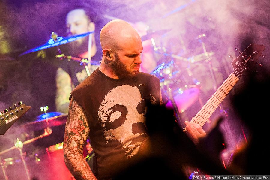 Драгоценный метал: немцы «Caliban» представили свой новый альбом в Калининграде