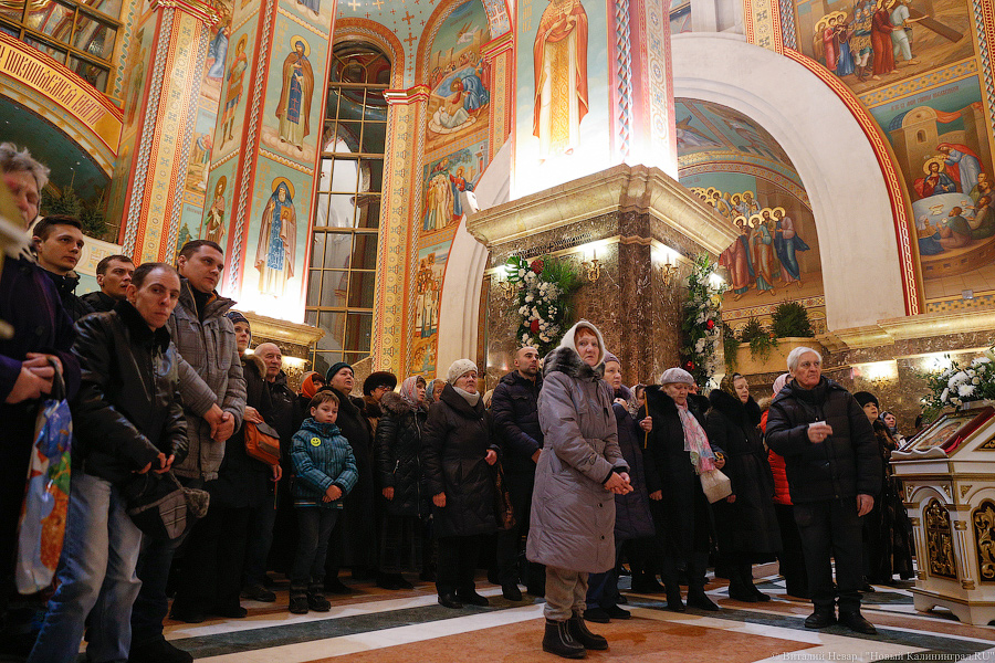 «Свет разума»: как в храме Христа Спасителя Калининграда Рождество встречали
