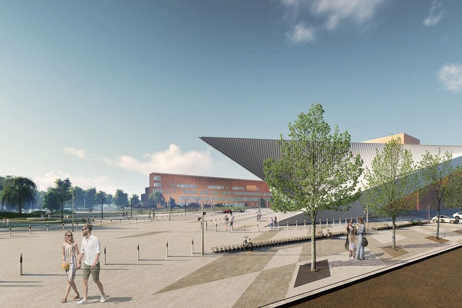 У филиала Третьяковской галереи высаживают 38 тысяч деревьев и кустарников