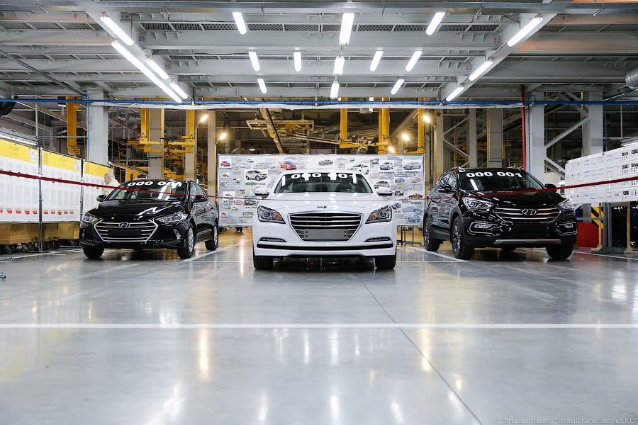 С начала года рост производства легковых автомобилей на «Автоторе» составил 88,7%