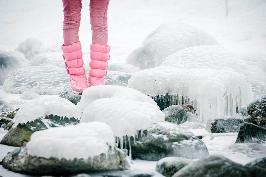 Недоморозило: холодам не удалось сковать льдом берег Балтийского моря