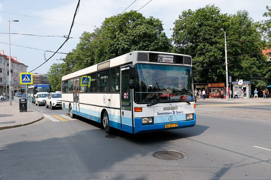Ярошук пообещал, что в 2018 году по улицам Калининграда будут ездить только новые автобусы