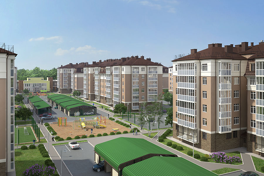 «Строительный трест» начал возведение второй очереди ЖК «Город мастеров»