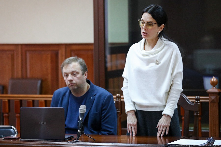 12 февраля: врач Елена Белая на заседании суда по продлению домашнего ареста