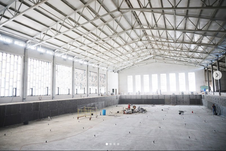 Алиханов назвал процент готовности спорткомплекса в Южном парке Калининграда