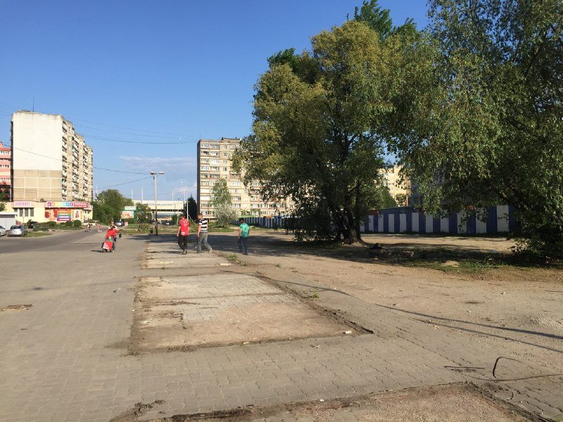 В Калининграде на Острове из-за предстоящего ЧМ-2018 демонтирован мини-рынок (фото)