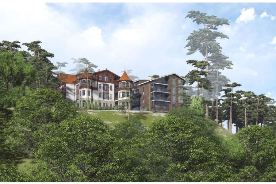 Градосовет одобрил проект апарт-отеля на месте гостиницы «Дюна» в Светлогорске (фото)