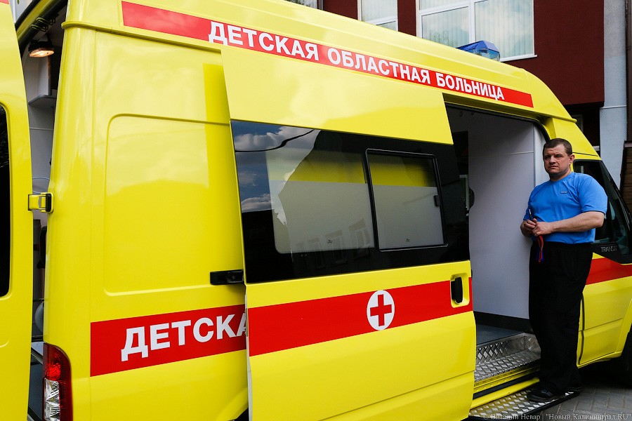 В Калининграде 11-летний ребенок упал с седьмого этажа