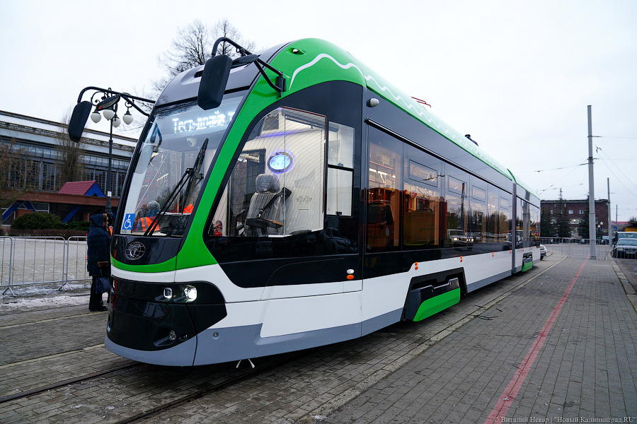 Алиханов: первый из 16-ти новых трамваев привезут в Калининград в конце августа