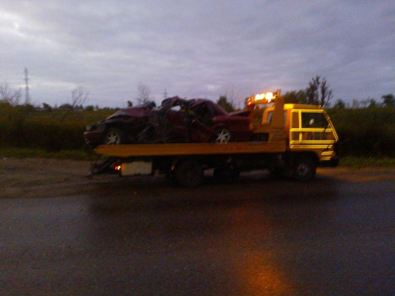 Между Окружной и пос. Борисово в ДТП погибли два человека (фото)