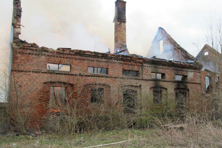 В Немане судят мужчину, который поджег усадьбу «Альтхоф-Рагнит»