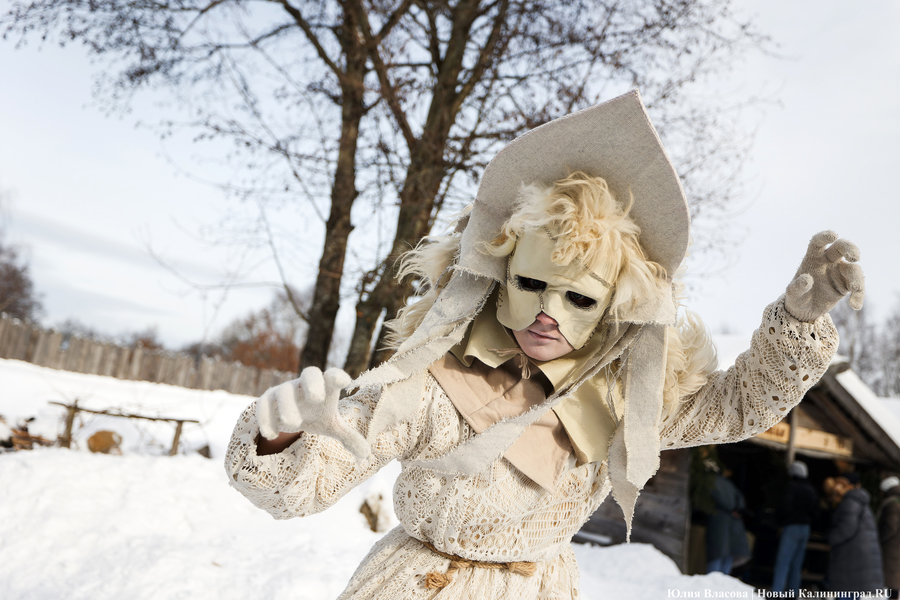 Блины, пляски и «самое большое» чучело: как отпраздновали Масленицу в «Каупе» (фото)