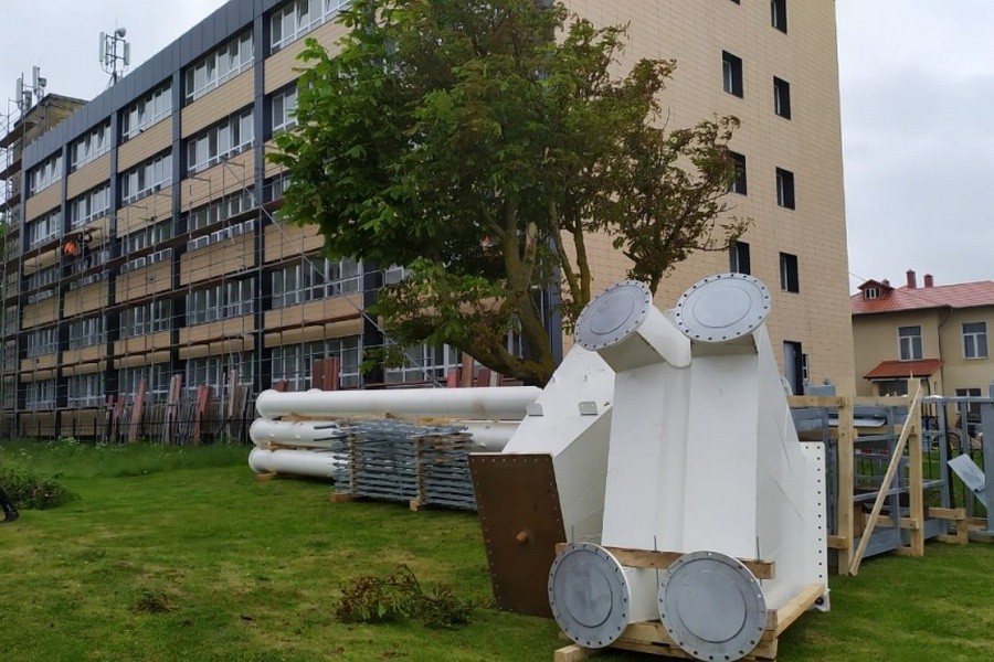 Колесо обозрения в Зеленоградске планируют установить к ноябрю (фото)