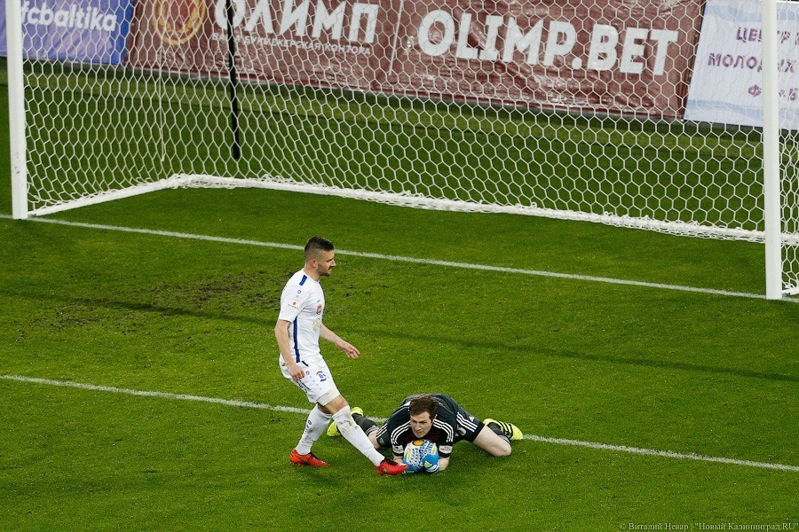 «Балтика» не смогла выбраться из зоны вылета ФНЛ, проиграв «Шиннику»