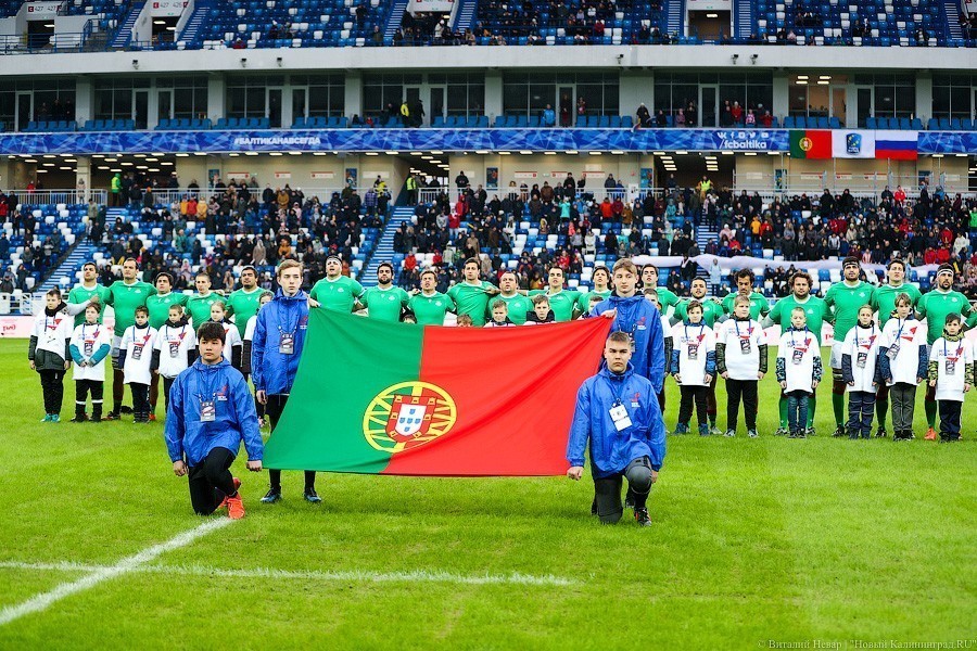 Россия — Португалия: как наши парни победили в матче Rugby Europe в Калининграде