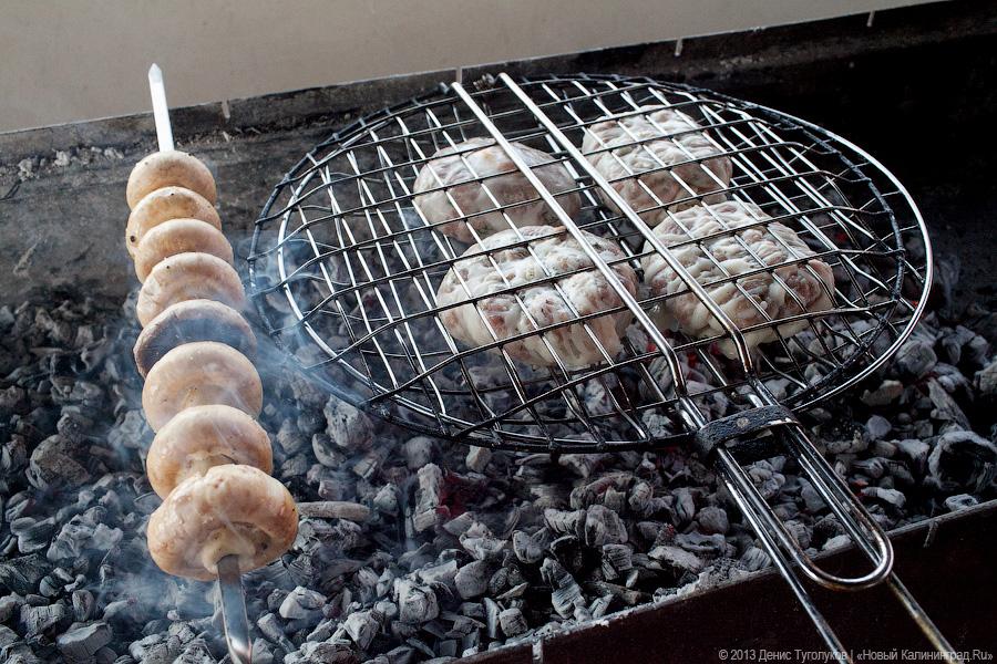 Накрыть поляну: необычное блюдо из телятины на огне