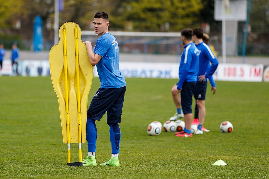 Нужна одна победа: открытая тренировка «Балтики» для СМИ и болельщиков