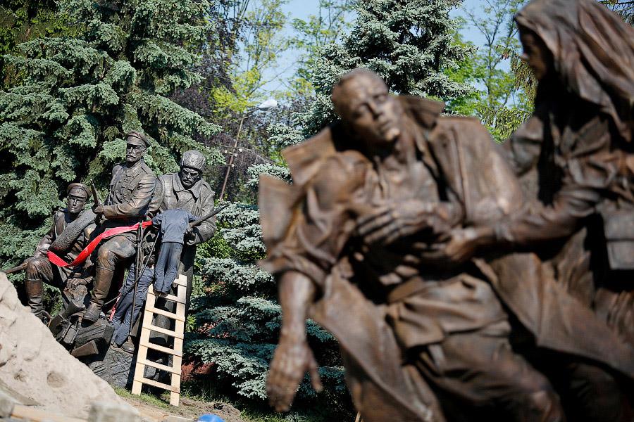 21 мая 2014: памятник российским героям Первой мировой войны в Калининграде