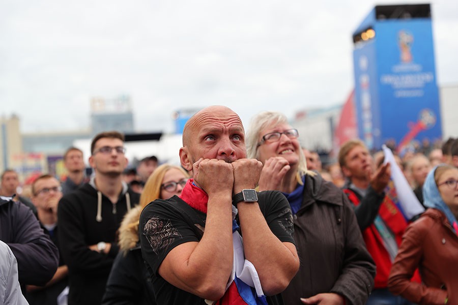 Усы победы: как Калининград болел и радовался за сборную России (фото)