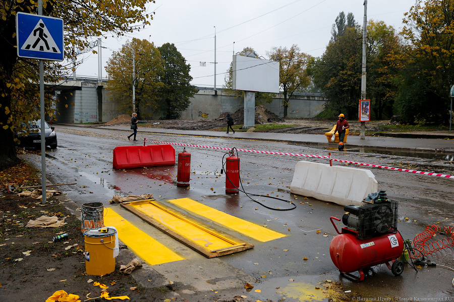 Перекрёсток с 6 «кирпичами»: в Калининграде открыли движение у Высокого моста