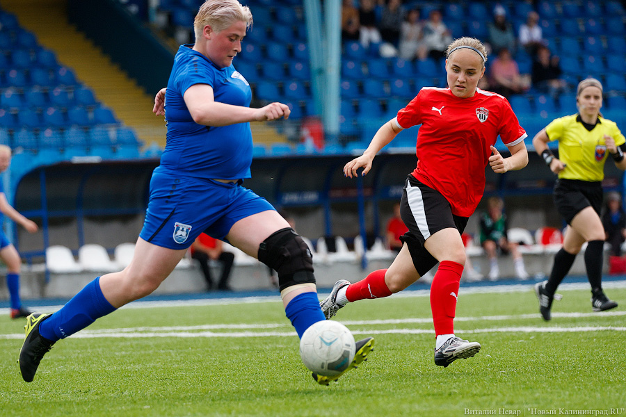 Голкиперка, форвардка: женская «Балтика» дебютировала на Кубке России (фото)