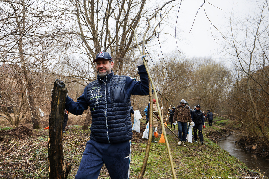 «Коммунальный Новый год»: как в Калининграде прошёл общегородской субботник