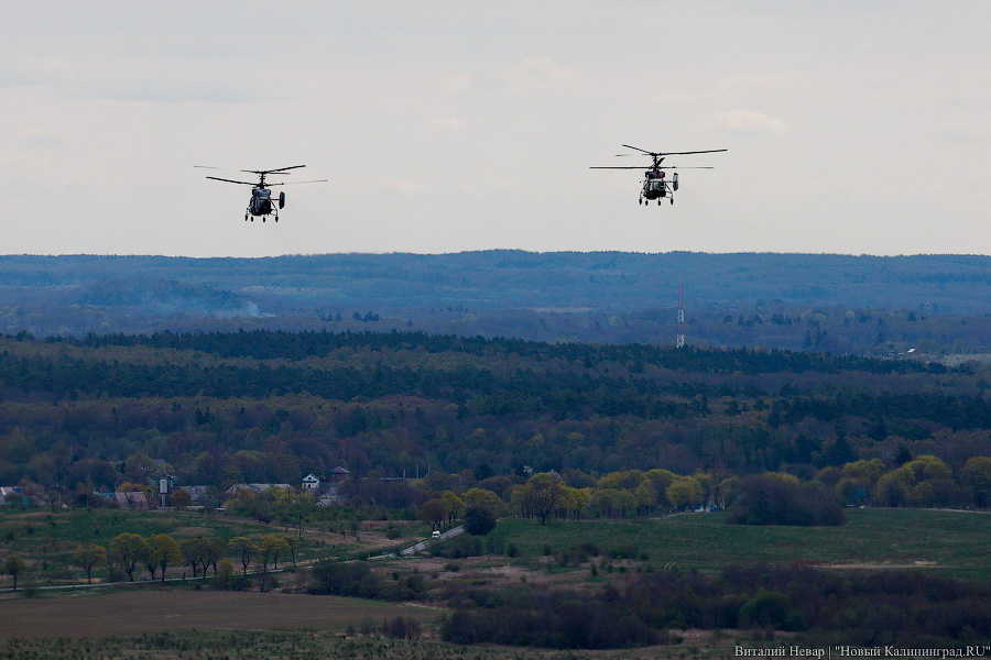 Мне сверху видно все: репетиция воздушного парада в Калининграде (фото)