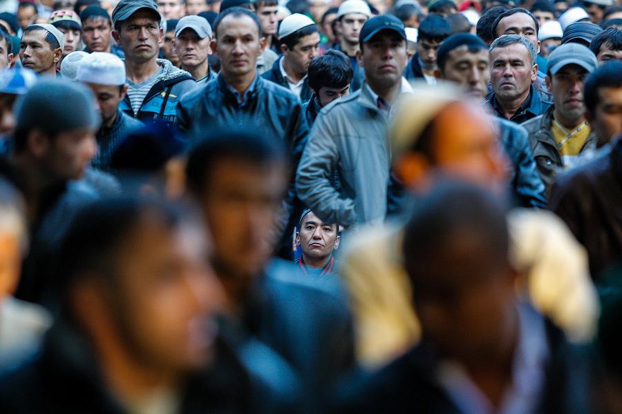 Намоленное место: намаз в праздник Курбан-байрам в Калининграде (фото)