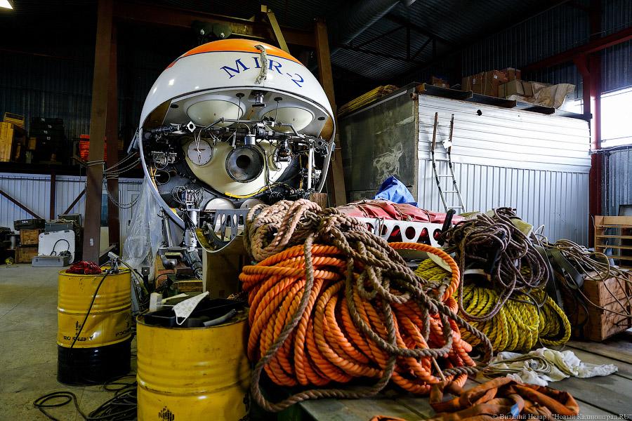Как увидеть «Титаник»: в Музей Мирового океана привезли глубоководный «Мир»