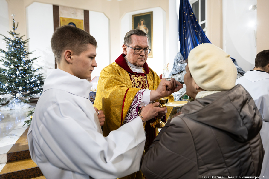 Навстречу Рождеству: как прошел католический сочельник в Калининграде (фото)