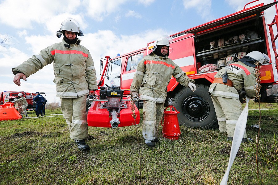 Под Багратионовском ночью загорелась электроподстанция