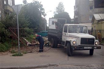 В Калининграде ликвидирован самострой на Московском проспекте 